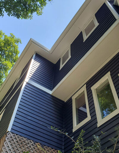 Exterior painting project