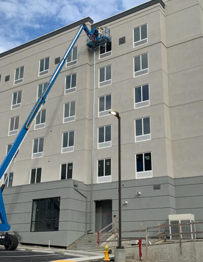 Apartments exterior painting project